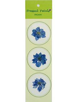 Dried and Pressed Blue Larkspur 30 count