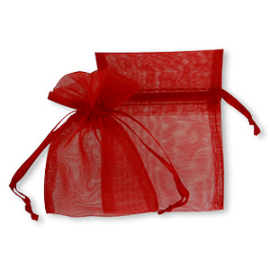 Red Organza Bags