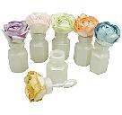 24 Set of Floral Bubble Bottles