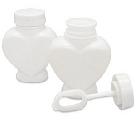 24 Set of Heart Bubble Bottles