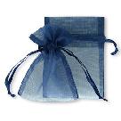 Navy Blue Organza Gift Bags