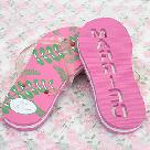 Pink Wedding Flip Flops