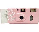 Pink Rhinestone Heart Wedding Cameras