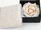 Silver Rose Floating Wedding Candle