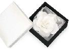 White Rose Floating Wedding Candle